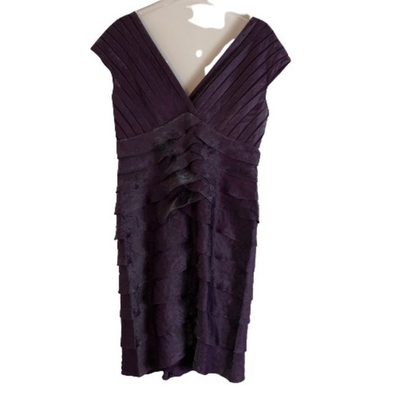 Adrianna Papell Dresses & Skirts - Adrianna Papell Formal Shimmer Purple Dress Sz 12